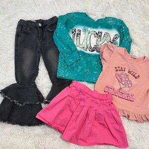 🦆 Sparkle in Pink Bundle of 2 Outfits Size 6